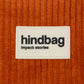Pana de color rojo ladrillo con la marca francesa Hindbag