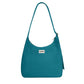 Bolso hobo color azul turquesa o pavo real de la marca francesa Hindbag