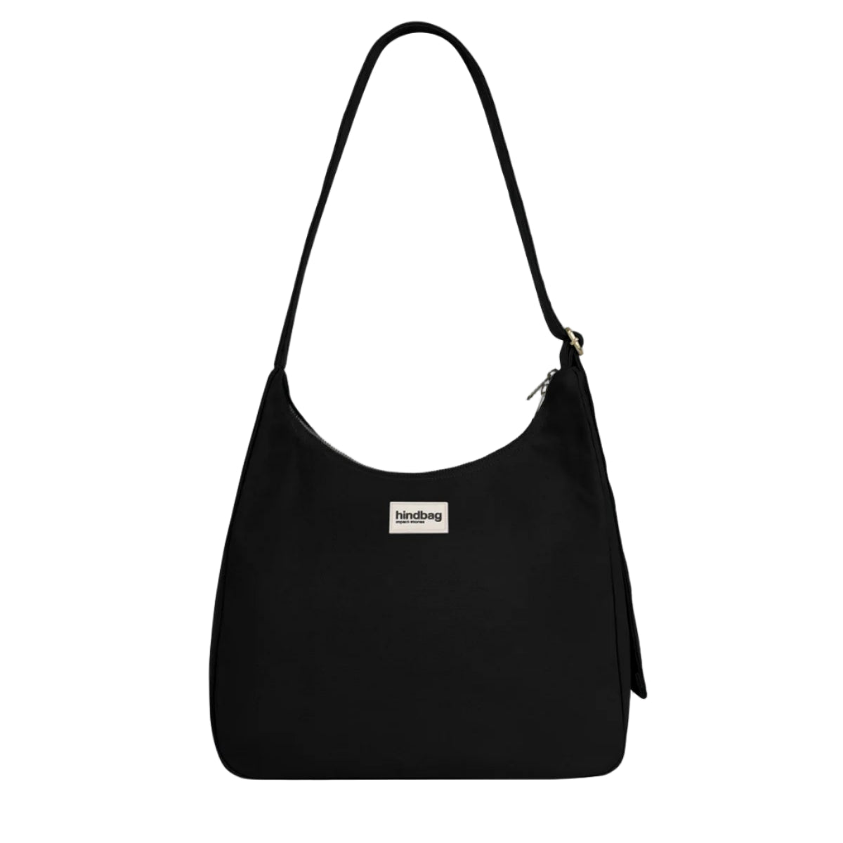 Bolso negro ajustable de la marca francesa Hindbag