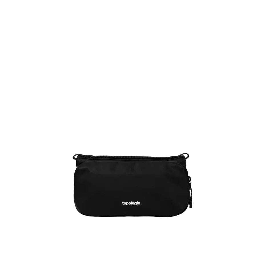 Bolso pequeño de Topologie Bottle Sacoche en color negro, perfecto para llevar tu botella de agua