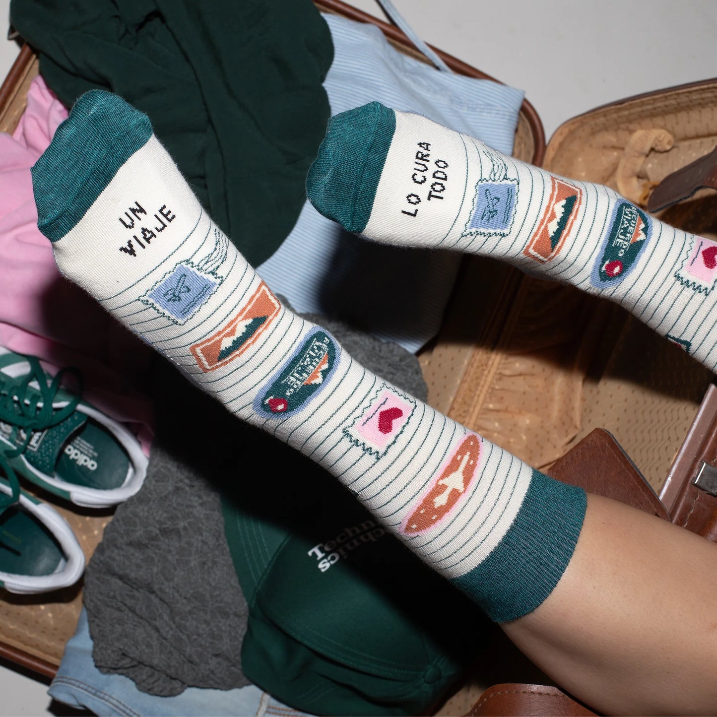 Calcetines Un viaje lo cura todo