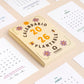 Calendario plantable 2026 de Resetea con hojas de papel con semillas