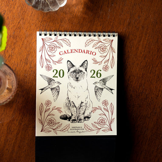 Calendario de mesa 2026 de Laura Agustí