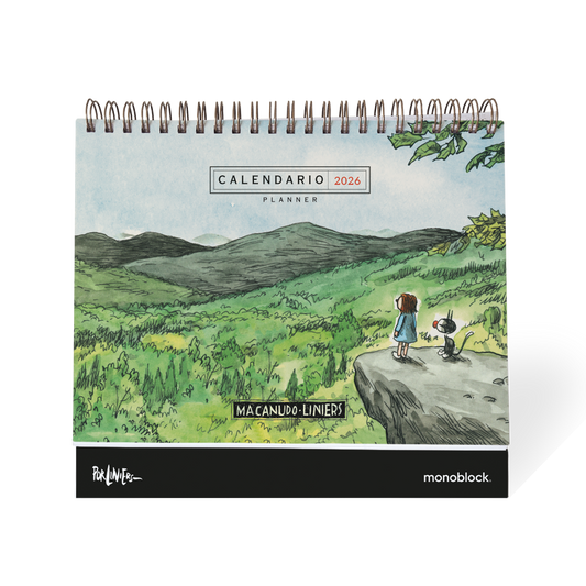 Calendario de mesa 2026 de Macanudo de Liniers