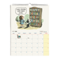 Mes de enero del calendario de pared 2026 de macanudo de Liniers