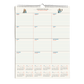 Planificador anual del calendario de pared 2026 de macanudo de Liniers