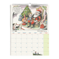 Mes de diciembre del calendario de pared 2026 de macanudo de Liniers