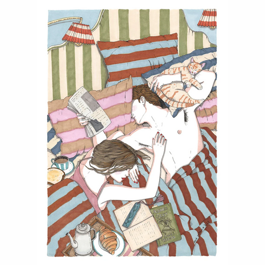 Print Ana Jarén - Cama