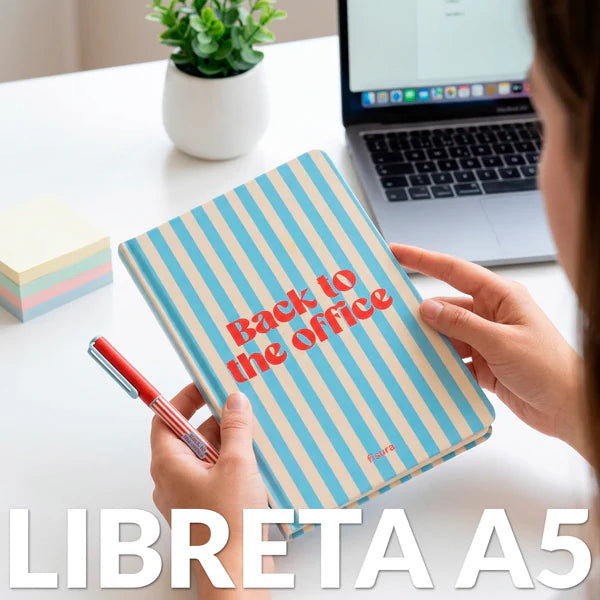 Libreta A5 Back To The Office