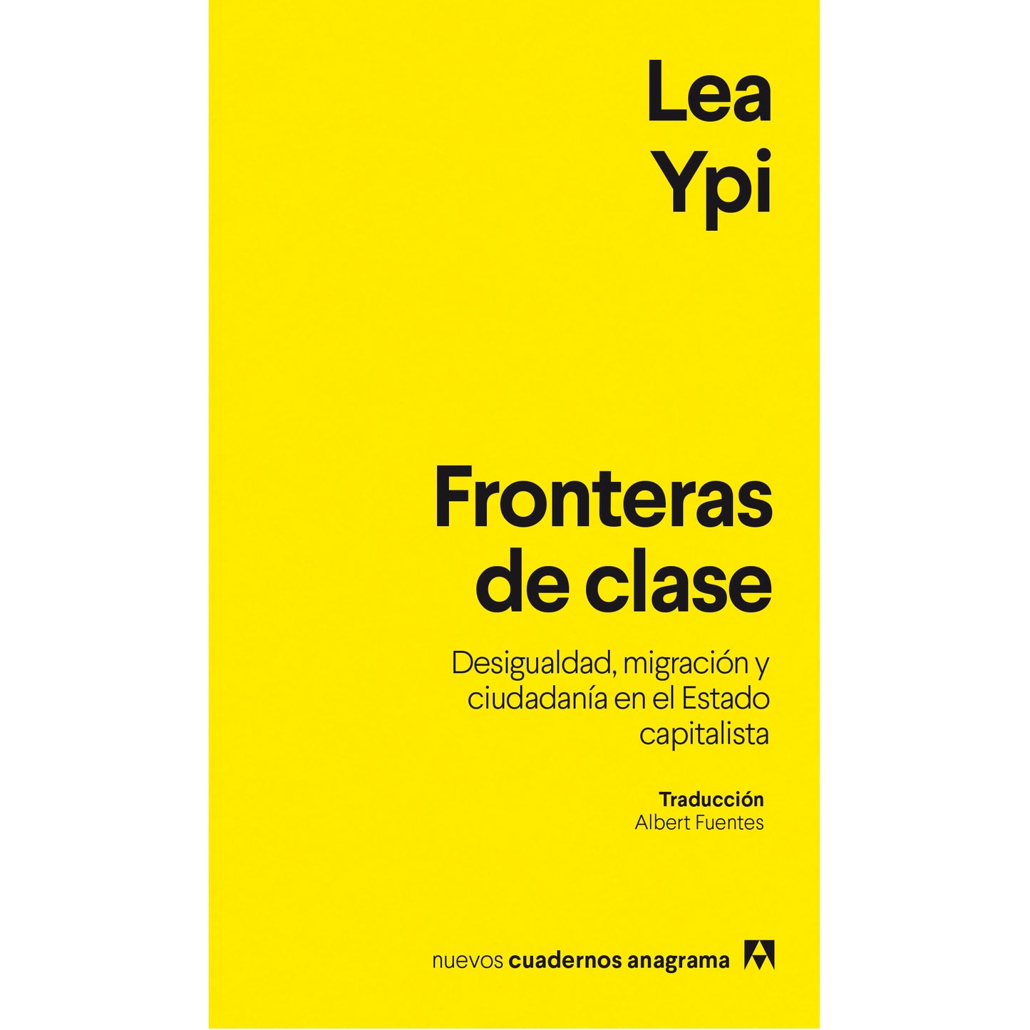 Fronteras de clase, de Lea Ypi