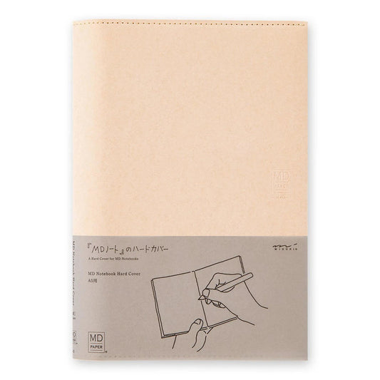 Funda protectora de papel duro para los cuadernos tamaño A5 de MD Paper de Midori