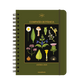 Portada de la agenda 2026 de Compañía Botánica Herbario con anillas y organización a semana vista