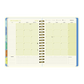 Páginas interiores de la agenda de Happimess 2026 Honrá tu poder, con calendario mensual del mes de diciembre