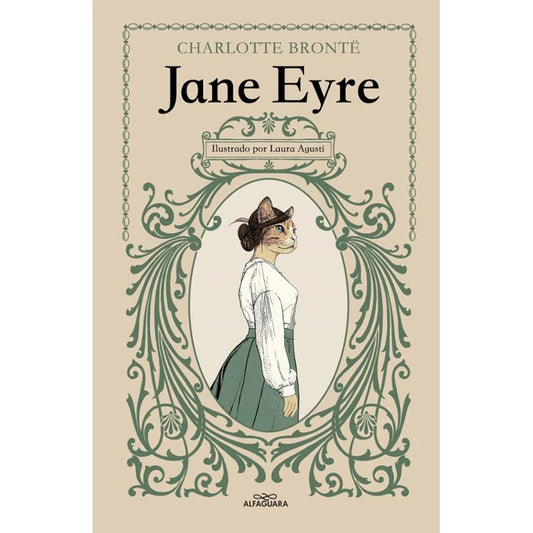 Portada del libro Jane Eyre, de Charlotte Brontë ilustrado por Laura Agustí
