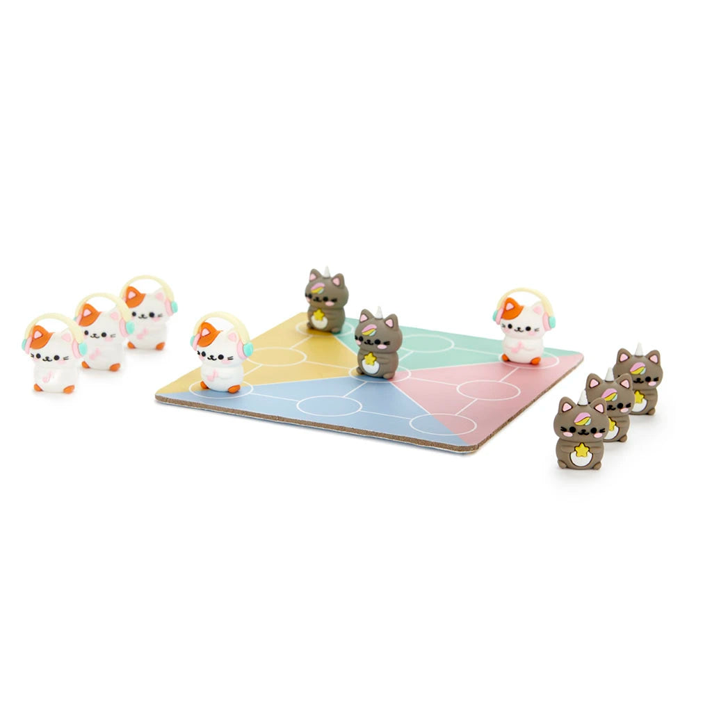 juego de tres en raya con gatitos kawaii