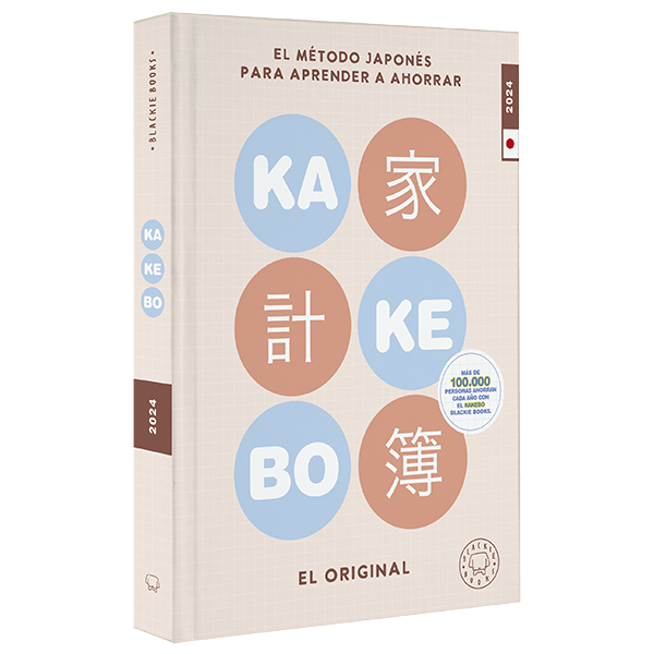 Kakebo 2024 de Blackie Books, el método japonés para aprender a ahorrar