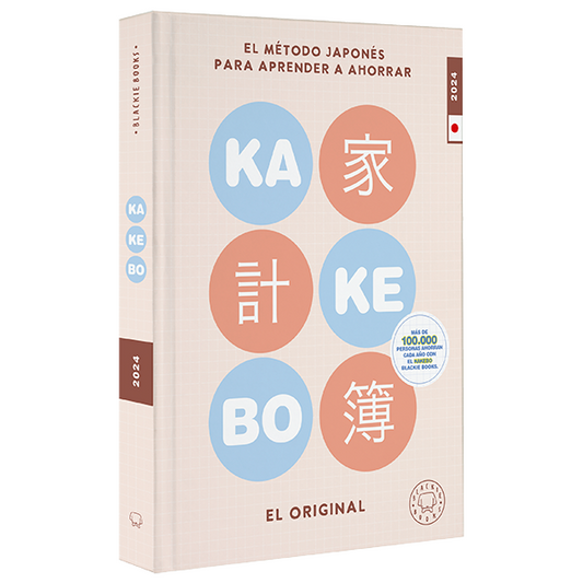 Kakebo 2024 de Blackie Books, el método japonés para aprender a ahorrar