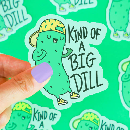Pegatina Kind of a big dill de Turtle's Soup