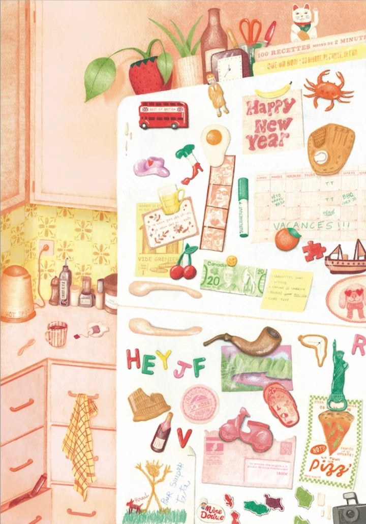 Puzzle de 1000 piezas La Porte Du Frigo - Jour Férié