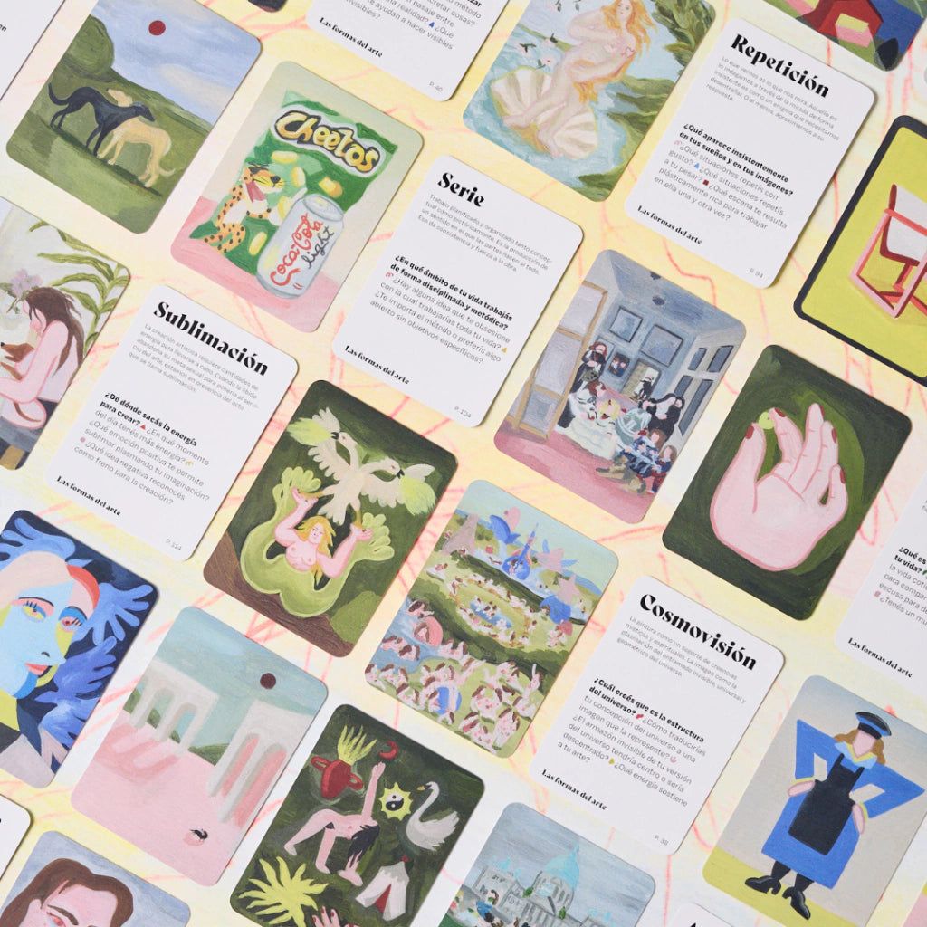 Cartas del oráculo las formas del arte