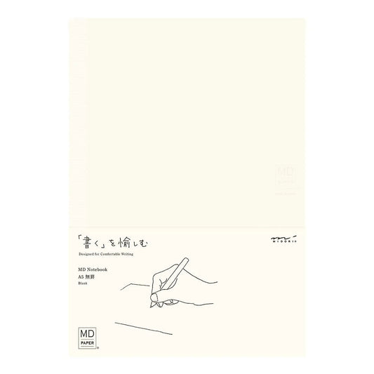 Cuaderno MD Midori MD Notebook papel japón calidad minimal hueso escribir despacho papelería