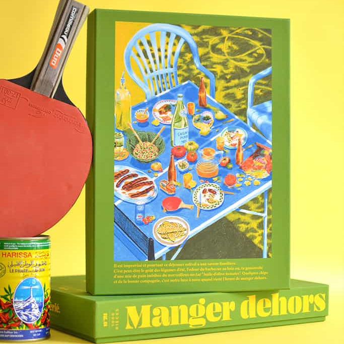Puzzle de 1000 piezas Manger Dehors - Jour Férié