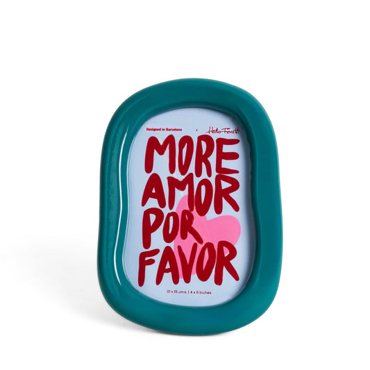 Marco con formas orgánicas para fotografías de 10x15