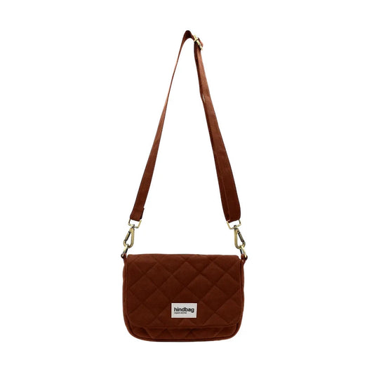 Bolsa Margault color chocolate de Hindbag