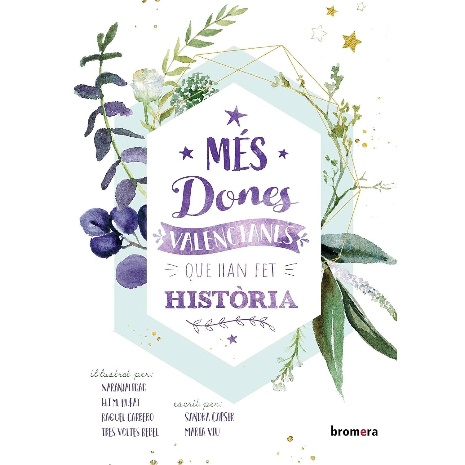 Portada del libro feminista en valenciano "mes dones valencianes que han fet història"