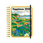 Portada con ilustración de un paisaje de colores de la agenda de Happimess Mis sueños me necesitan 2026 con organización diaria