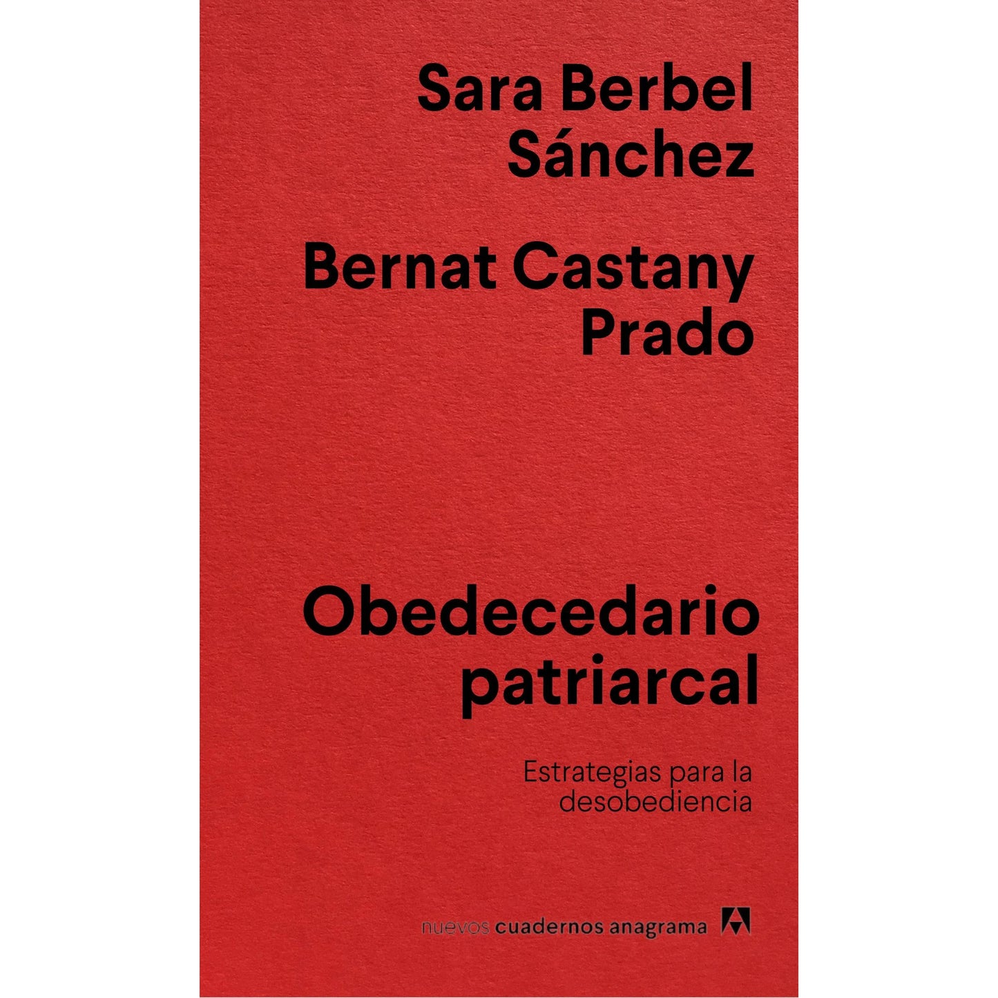 Portada del ensayo Obecedario patriarcal