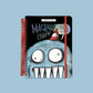 Portada de agenda semanal 2027 Macanudo de Liniers con ilustración de Olga y tipografía manuscrita sobre fondo negro, tapa dura anillada