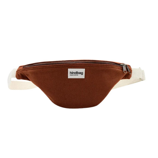 Riñonera Olivia color chocolate de Hindbag
