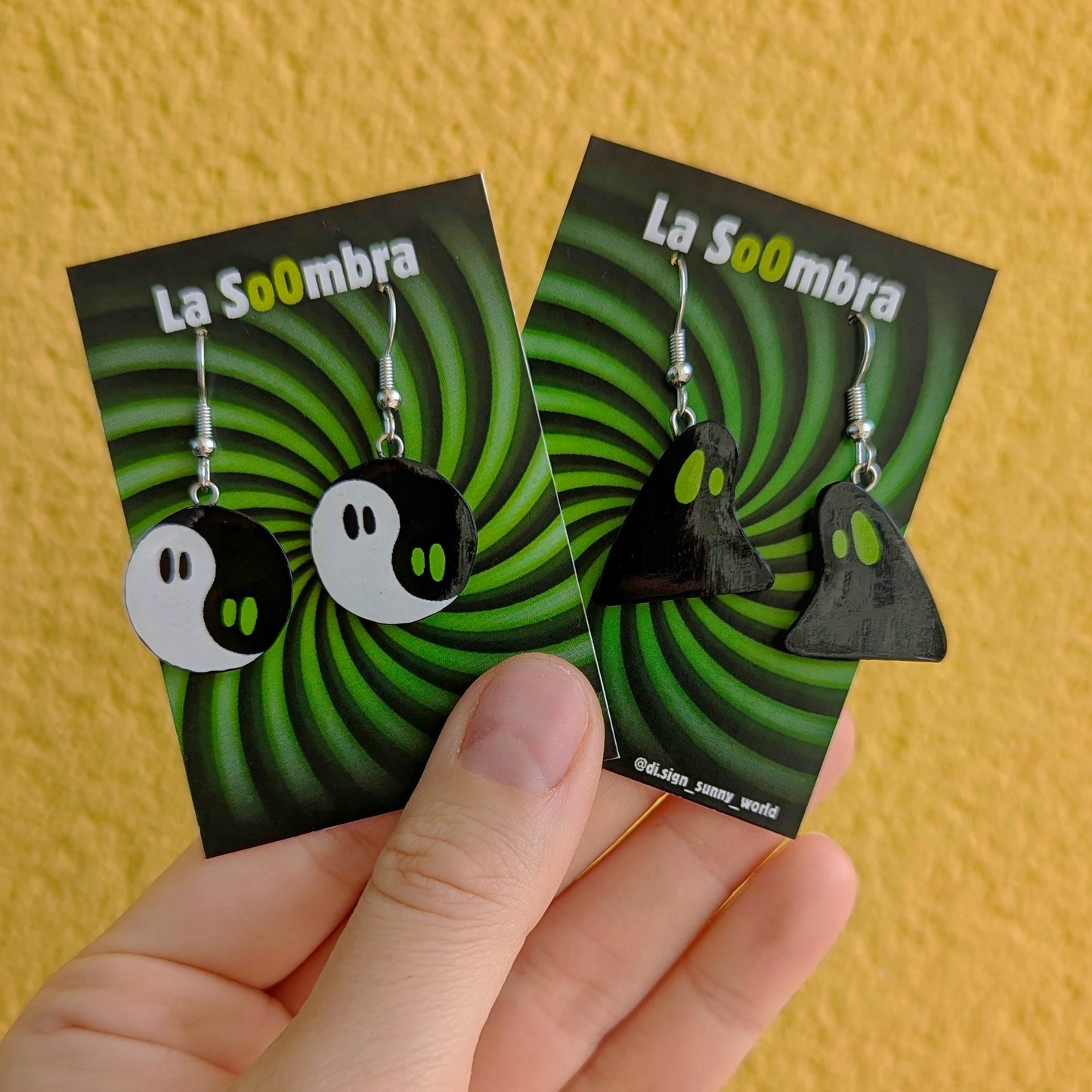 Pendientes Yin Yang de La SoOmbra