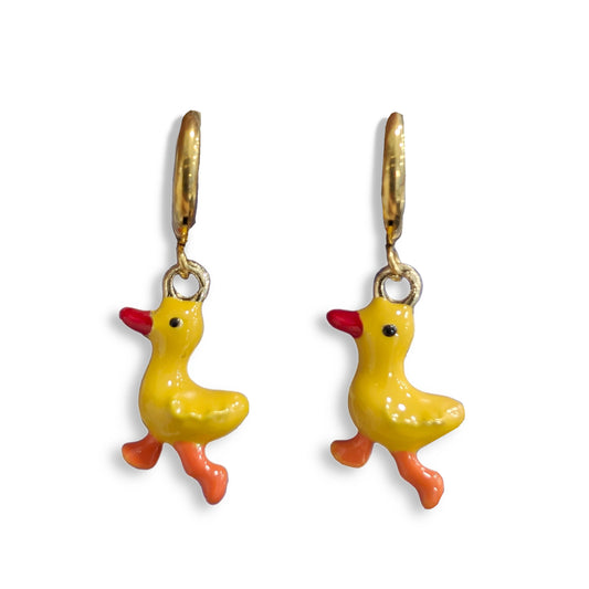 Pendientes arete Patos