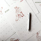 Mes de julio del calendario para notas 2026 ilustrado por Laura Agustí