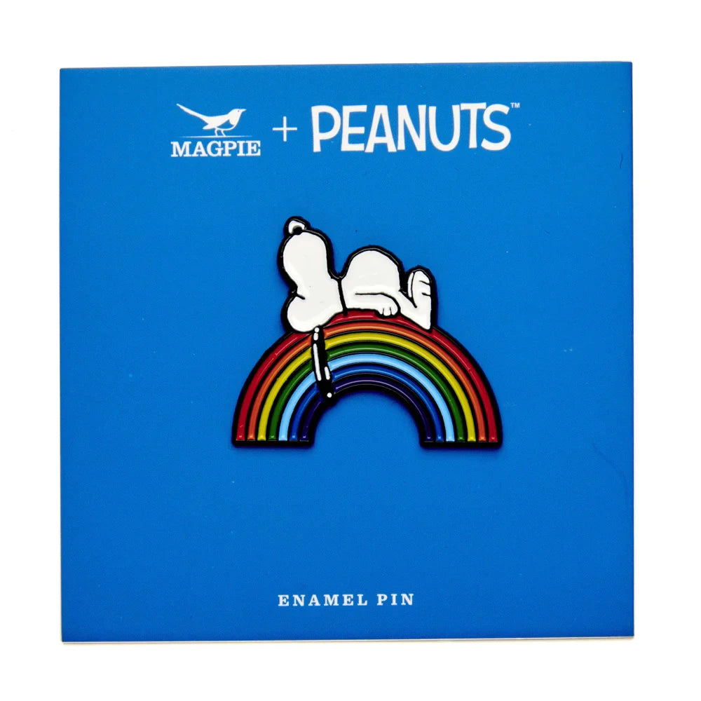 Pin Snoopy Arcoiris