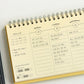Planner semanal atemporal Flow de Iconic