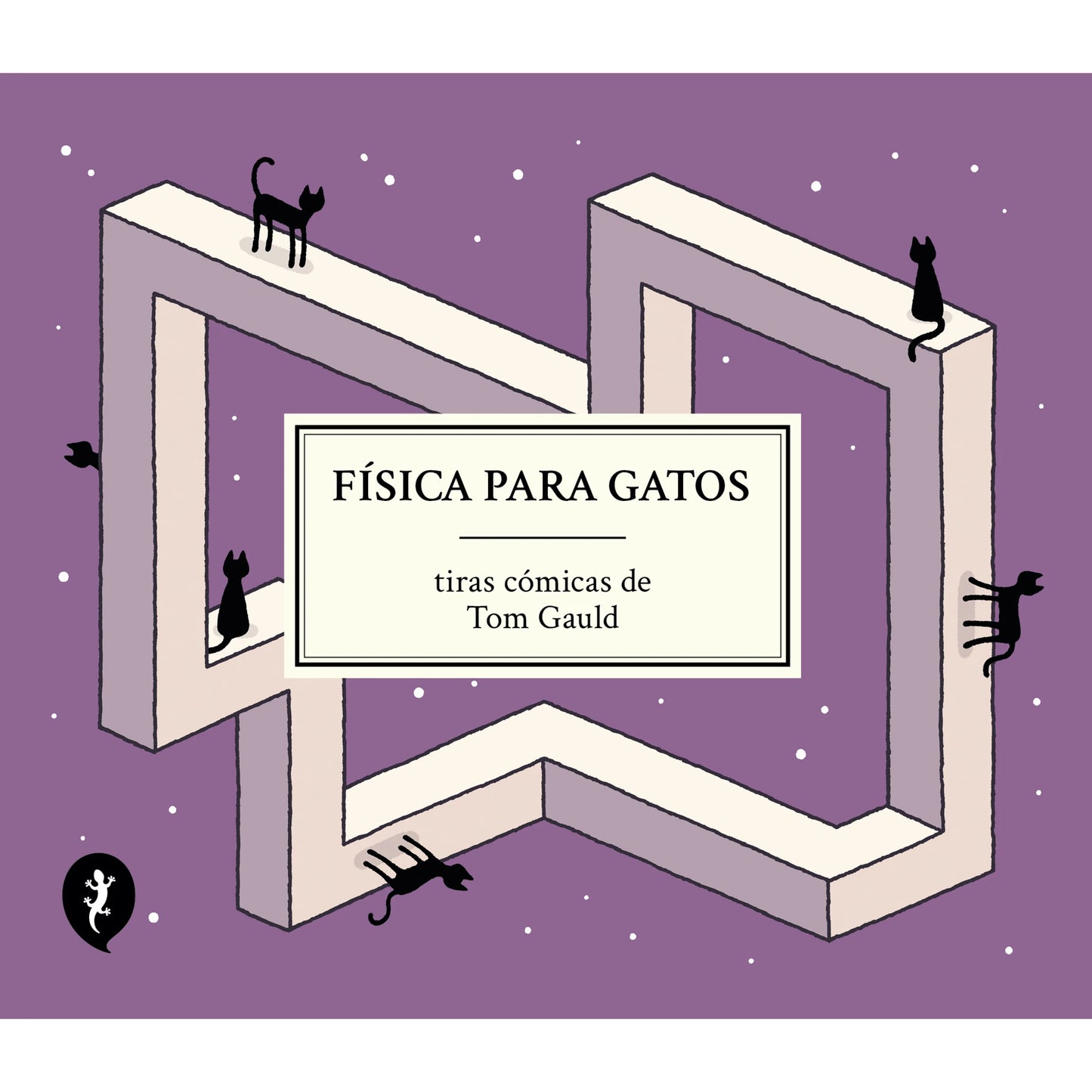 Portada del libro Física para gatos de Tom Gauld 