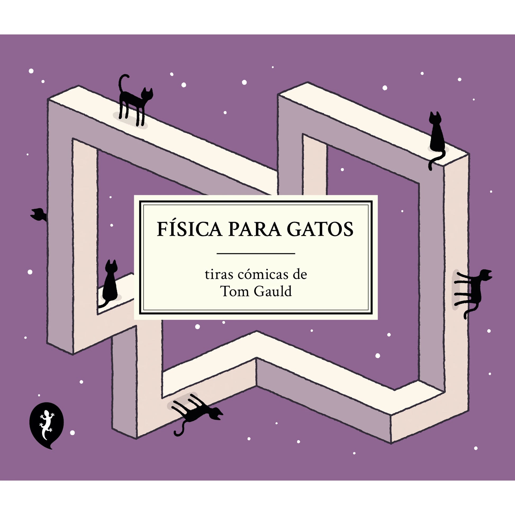 Portada del libro Física para gatos de Tom Gauld 