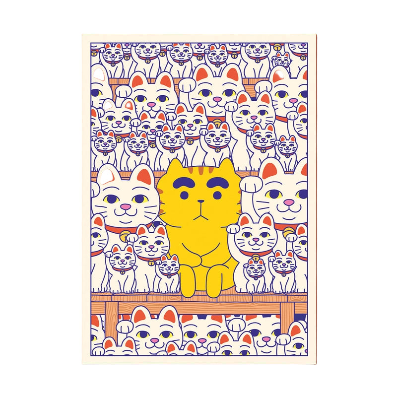 Postal Maneki Neko de Yeaaah Studio