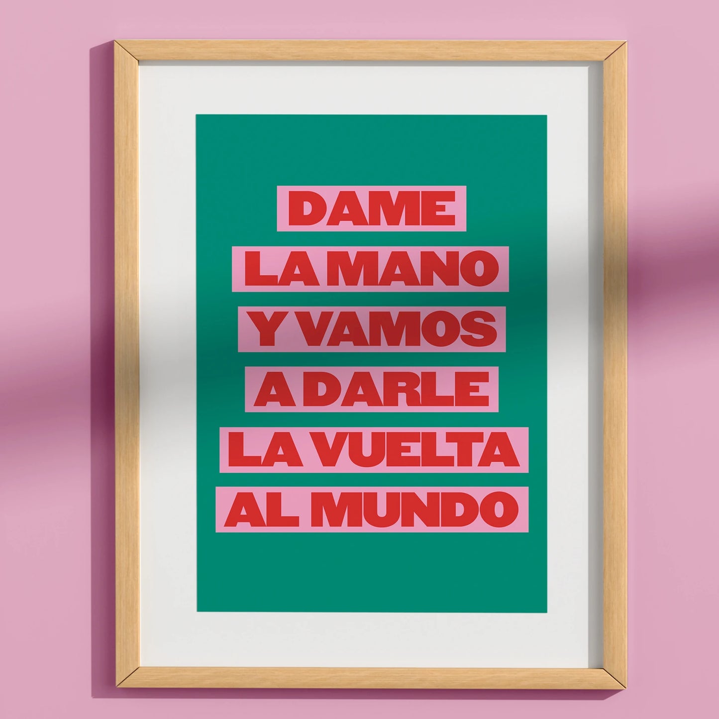 Print Vuelta al mundo de Laura Ortiz