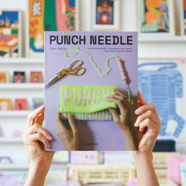 Libro Punch Needle para aprender esta técnica de bordado