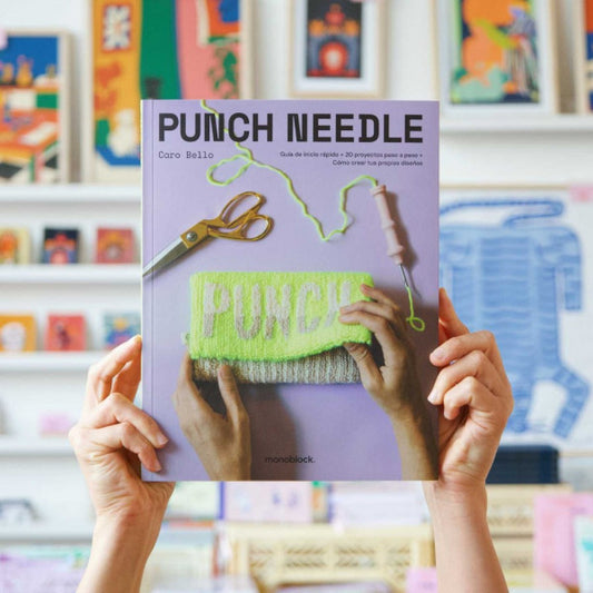 Libro Punch Needle para aprender esta técnica de bordado