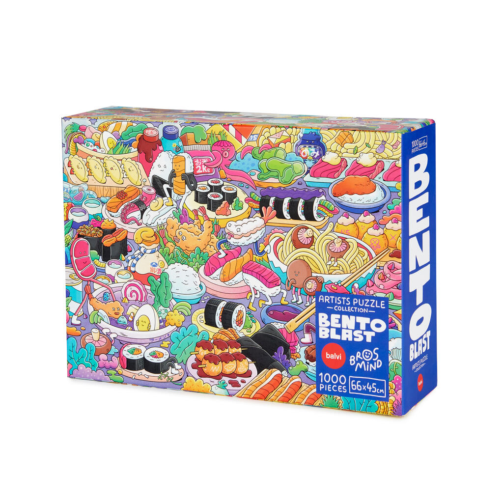 Puzzle de 1000 piezas Bento Blast - Brosmind