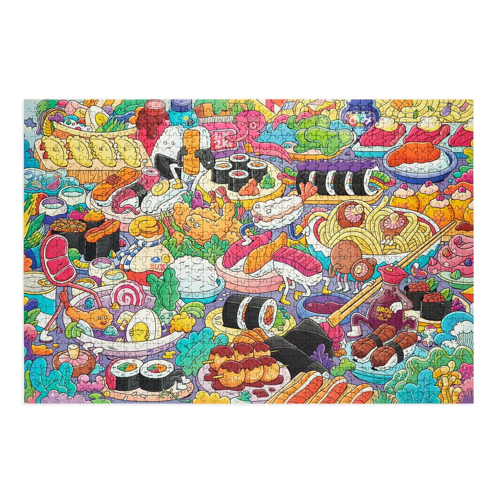 Puzzle de 1000 piezas Bento Blast - Brosmind