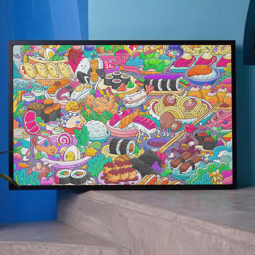 Puzzle de 1000 piezas Bento Blast - Brosmind