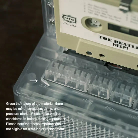 Reproductor de cintas de cassette, altavoz bluetooth y cinta transmisora de Ninm Lab