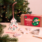 Kit DIY de Resetea para crear adornos navideños de arcilla para el árbol.
