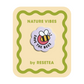 Pin de madera con el mensaje Save the bees